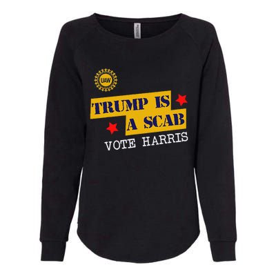 Trumps A Scab Womens California Wash Sweatshirt