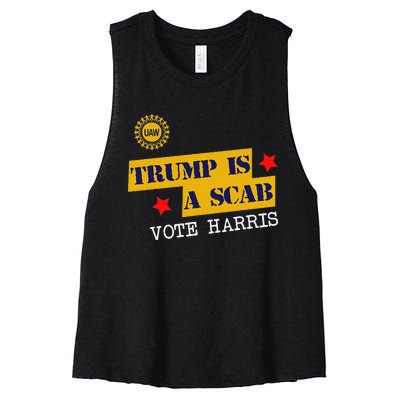 Trumps A Scab Women's Racerback Cropped Tank