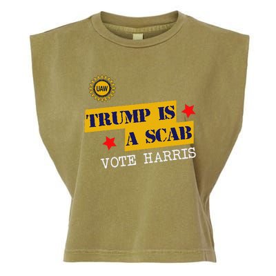 Trumps A Scab Garment-Dyed Women's Muscle Tee