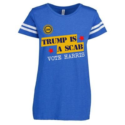 Trumps A Scab Enza Ladies Jersey Football T-Shirt