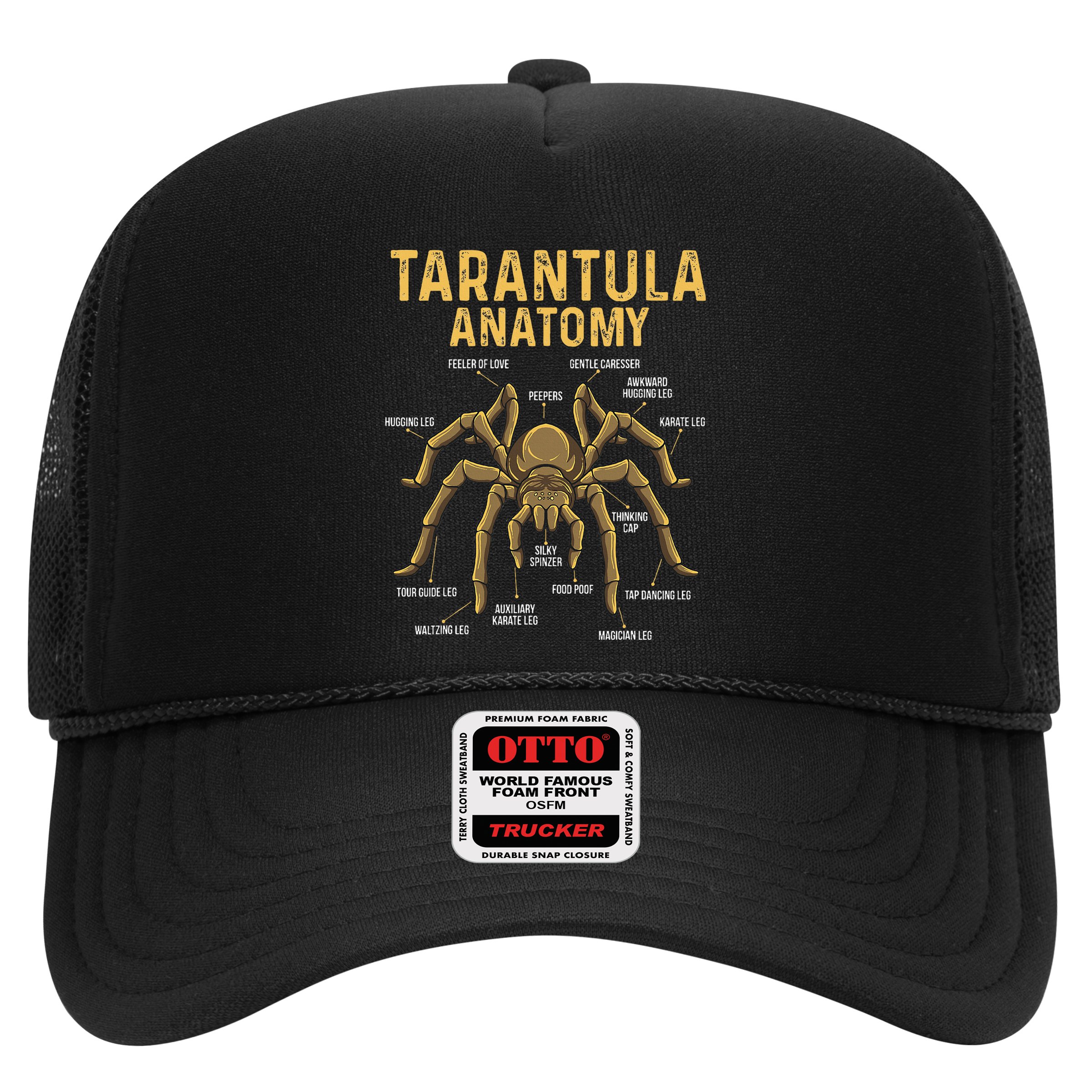 Tarantula Anatomy Spider Arthropod Arachnid Arachnophile Hat
