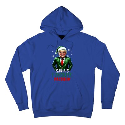 Trump As SantaS Favorite President 2024 Trump Elf Christmas Gift Hoodie