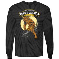 Tren Anabolic Steroid Funny Workout Bodybuilder Gym Train Tie-Dye Long Sleeve Shirt