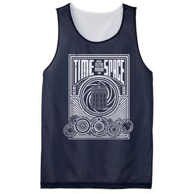 Time And Space Mesh Reversible Basketball Jersey Tank