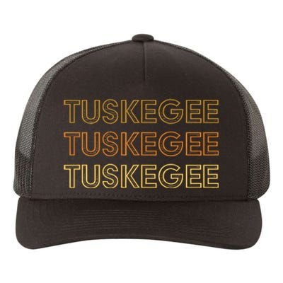 Tuskegee Al Souvenir Local Tuskegee Design Yupoong Adult 5-Panel Trucker Hat