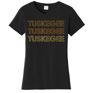 Tuskegee Al Souvenir Local Tuskegee Design Women's T-Shirt