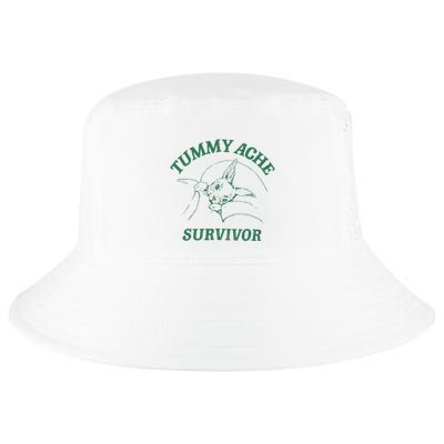 Tummy Ache Survivor Funny Rabbit Meme Bunny Lover Cool Comfort Performance Bucket Hat