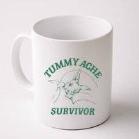 Tummy Ache Survivor Funny Rabbit Meme Bunny Lover Mug
