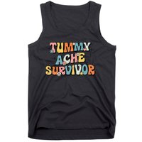 Tummy Ache Survivor Stomach Ache Vintage Tank Top