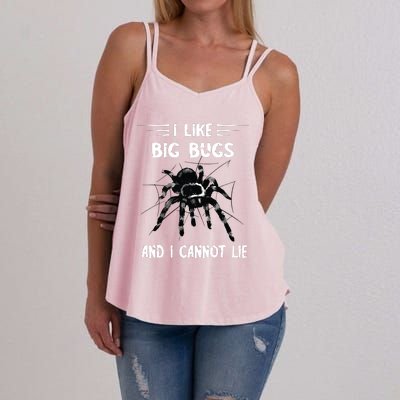 Tarantula Arthropod Spider Phobia Big Bugs Tarantula Spider Women's Strappy Tank