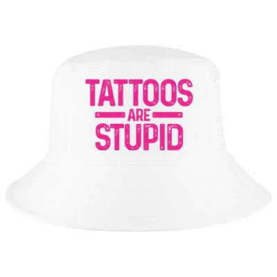 Tattoos Are Stupid Sarcastic Cool Comfort Performance Bucket Hat