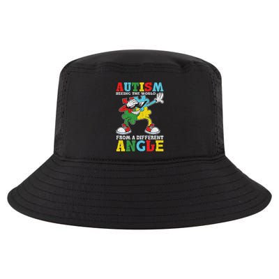 Teacher Autism Seeing The World From A Different Angle Cool Comfort Performance Bucket Hat