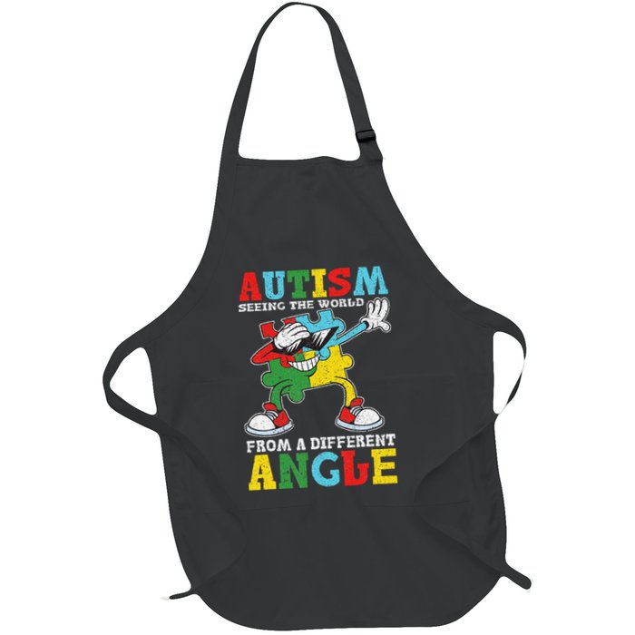 Teacher Autism Seeing The World From A Different Angle Apron