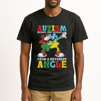 Teacher Autism Seeing The World From A Different Angle Tall T-Shirt