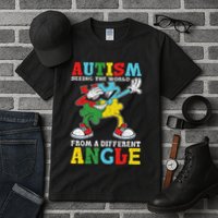 Teacher Autism Seeing The World From A Different Angle Tall T-Shirt