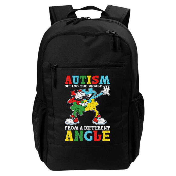 Teacher Autism Seeing The World From A Different Angle Backpack