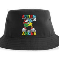 Teacher Autism Seeing The World From A Different Angle Sustainable Bucket Hat