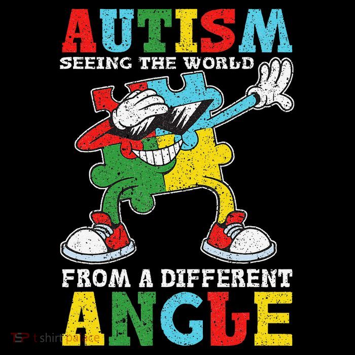 Teacher Autism Seeing The World From A Different Angle Hooded Wearable Blanket