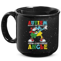 Teacher Autism Seeing The World From A Different Angle 15oz Campfire Ceramic Mug