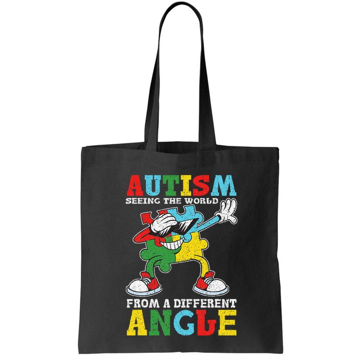 Teacher Autism Seeing The World From A Different Angle Bag