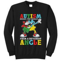 Teacher Autism Seeing The World From A Different Angle Tall Sweatshirt