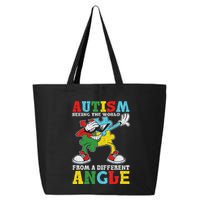 Teacher Autism Seeing The World From A Different Angle 25L Jumbo Tote