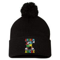 Teacher Autism Seeing The World From A Different Angle Pom Pom 12in Knit Beanie