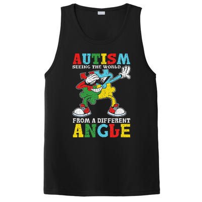 Teacher Autism Seeing The World From A Different Angle PosiCharge Competitor Tank