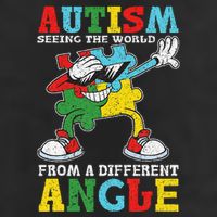 Teacher Autism Seeing The World From A Different Angle Trucker Hat