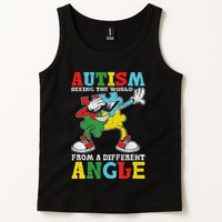 Teacher Autism Seeing The World From A Different Angle Tank Top