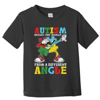 Teacher Autism Seeing The World From A Different Angle Toddler T-Shirt