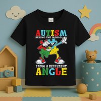 Teacher Autism Seeing The World From A Different Angle Toddler T-Shirt