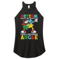 Teacher Autism Seeing The World From A Different Angle Women's Perfect Tri Rocker Tank