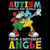 Teacher Autism Seeing The World From A Different Angle Wool Snapback Cap