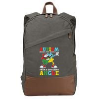 Teacher Autism Seeing The World From A Different Angle Cotton Canvas Backpack