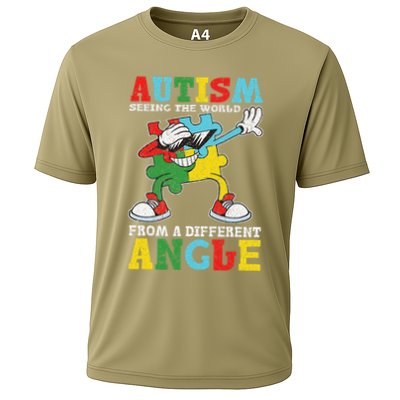 Teacher Autism Seeing The World From A Different Angle Performance Shirt