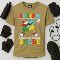 Teacher Autism Seeing The World From A Different Angle Performance Shirt