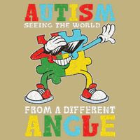 Teacher Autism Seeing The World From A Different Angle Performance Shirt