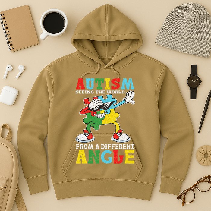 Teacher Autism Seeing The World From A Different Angle Hoodie