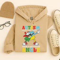 Teacher Autism Seeing The World From A Different Angle Hoodie
