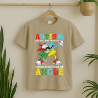 Teacher Autism Seeing The World From A Different Angle T-Shirt