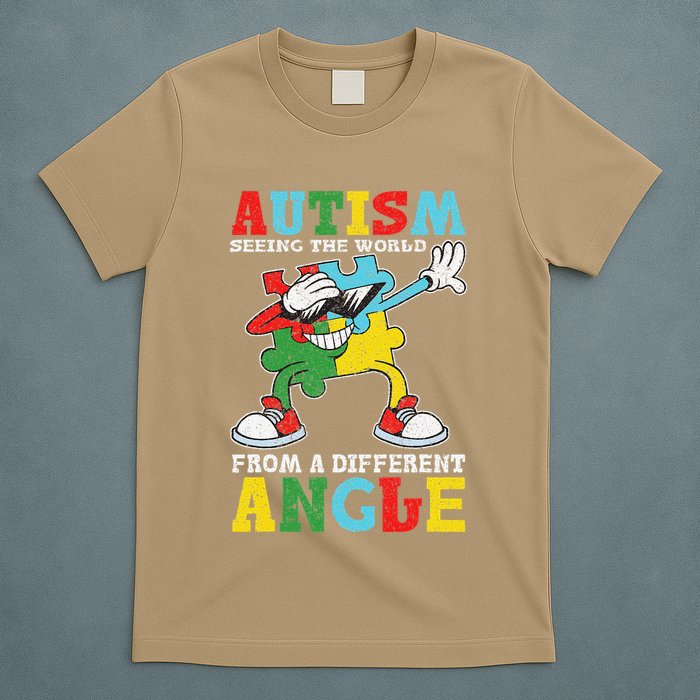 Teacher Autism Seeing The World From A Different Angle T-Shirt