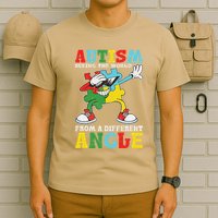 Teacher Autism Seeing The World From A Different Angle T-Shirt