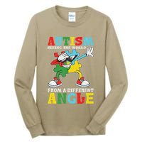 Teacher Autism Seeing The World From A Different Angle Tall Long Sleeve T-Shirt