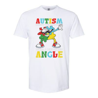 Teacher Autism Seeing The World From A Different Angle Softstyle CVC T-Shirt