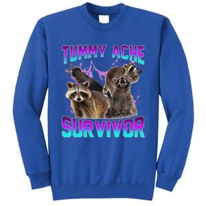 Tummy Ache Survivor Raccoon Sweatshirt