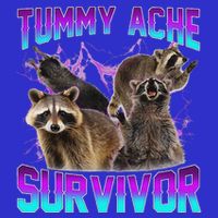 Tummy Ache Survivor Raccoon Sweatshirt
