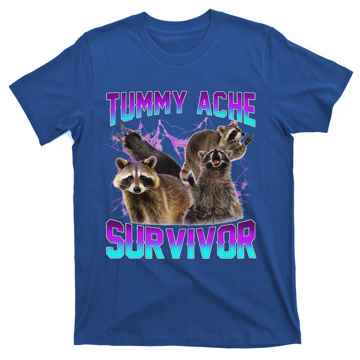 Tummy Ache Survivor Raccoon T-Shirt