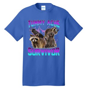 Tummy Ache Survivor Raccoon Tall T-Shirt