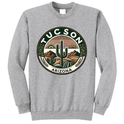 Tucson Arizona Southwestern Saguaro Cacti Desert Landscape Tall Sweatshirt